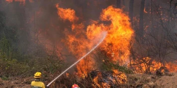 Les images des incendies à l’ouest de Madrid