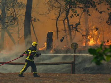 Mobilisés sur le front des incendies depuis des semaines, des pompiers éprouvés : « Parfois, je n’en peux plus »