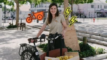 "On ne regrette pas, surtout vu le prix des carburants" : à Angers, les vélos-cargos électriques passent la seconde face aux véhicules utilitaires