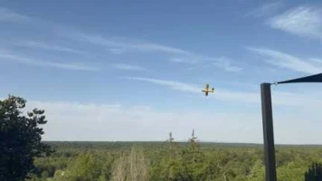 Incendies : deux Canadair entrent en action pour lutter contre l'incendie de la forêt de Fontainebleau, qui a déjà parcouru 800 hectares