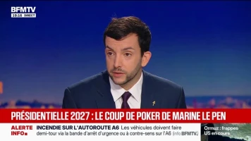 Présidentielle 2027: en cas de rejet de son pourvoi en cassation, Marine Le Pen ne se retirera pas, indique Jean-Philippe Tanguy