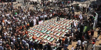 A Gaza, « les plus grandes funérailles collectives de l’histoire de la Palestine », ou la difficulté de donner une sépulture aux morts et aux disparus de la guerre